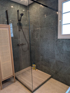 Photo de galerie - Rénovation douche et sol 