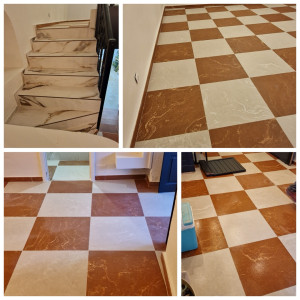 Photo de galerie - Pose de carrelage 