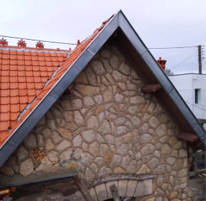 Photo de galerie - Reprise d’une rive en zinc 