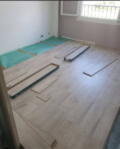 Photo de galerie - Pose de parquet 