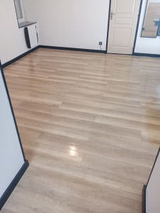 Photo de galerie - Pose de parquet - Revêtement de sol