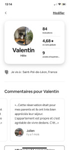 Photo de galerie - Mon profil AirBnB