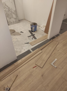 Photo de galerie - Pose de parquet 