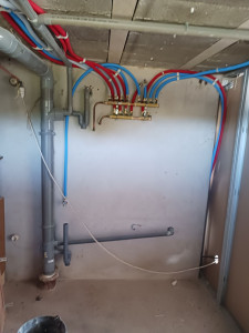 Photo de galerie - Rénovation d'une installation eau potable : cuivre et per.