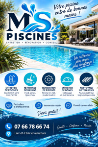 Photo de galerie - Contacter ms piscines pour vos besoin en nettoyage et rénovation 