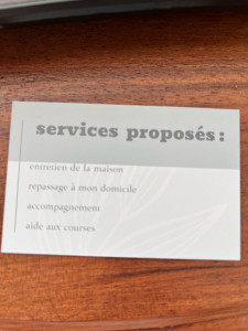 Photo de galerie - Services proposés 