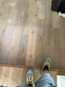 Photo de galerie - Pose de parquet - Revêtement de sol