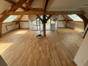 Photo de galerie - Pose de parquet - Revêtement de sol