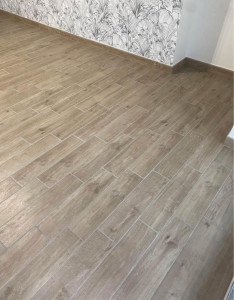 Photo de galerie - Pose de carrelage sol 