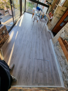 Photo de galerie - Pose de lame PVC