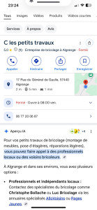 Photo de galerie - N hésitez pas à me contacter et vous trouverez sur Google 