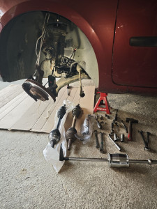 Photo de galerie - Remplacement cardans