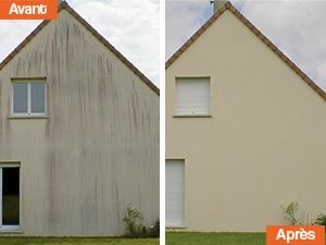 Photo de galerie - Décapage façade 