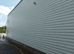 Photo de galerie - Après nettoyage des tôles 