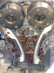 Photo de galerie - Remplacement kit chaîne distribution 