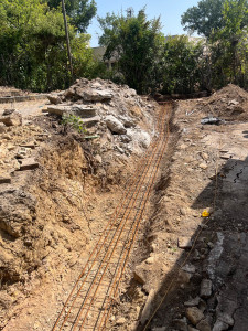 Photo de galerie - Fondation mur banchet