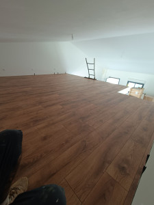 Photo de galerie - Pose de parquet 