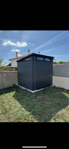 Photo de galerie - Montage abri de jardins ( la Jarrie )