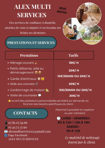 Photo de galerie - Grille tarifaire 