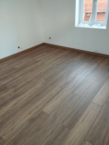 Photo de galerie - Pose de parquet joints croisés 