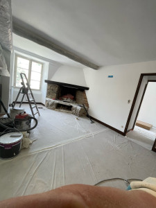 Photo de galerie - Rénovation mur et plafond finition B