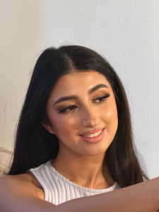 Photo de galerie - ?maquillage glamour sur une de mes clientes ?