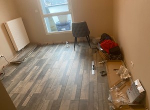 Photo de galerie - Pose de parquet - Revêtement de sol