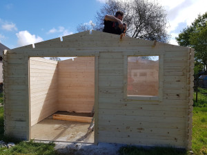 Photo de galerie - Réalisation d'un chalet sur mesure 
