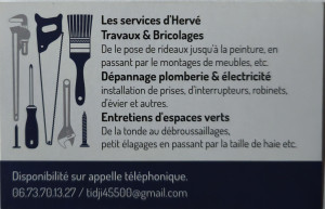Photo de galerie - Bricolage et multi services