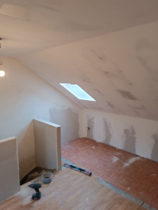 Photo de galerie - Rembarde, bandes, placo