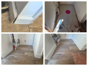 Photo de galerie - Changement de plinthes 