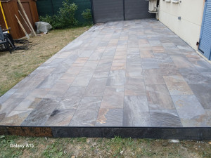 Photo de galerie - Carrelage terrasse 30×60