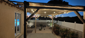 Photo de galerie - Éclairage d'extérieur, luminaire de jardin, mise en valeur des plantes, arbres ou arbustes
