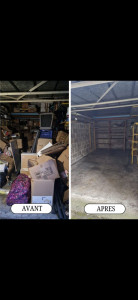 Photo de galerie - Évacuation déchets garage 