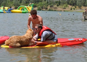 Photo de galerie - Petite journée au lac avec mon chien Rio