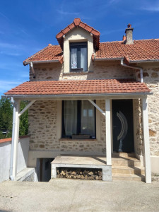 Photo de galerie - Création d’une avancée Sur Mesure chez une cliente à Ballancourt sur Essonne