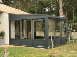 Photo de galerie - Verandas aluminium 