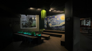 Photo de galerie - Installation luminaire d'ambiance