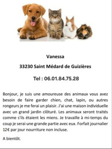 Photo de galerie - Mes services