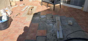 Photo de galerie - Réparation d'une terrasse