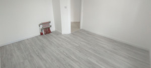 Photo de galerie - Pose de parquet avec angle plus plainte 
