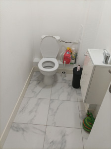 Photo de galerie - WC après notre travail 