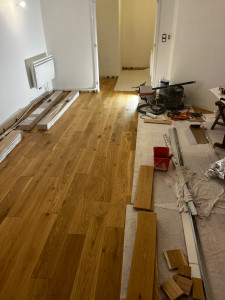 Photo de galerie - Pose de parquet 