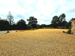 Photo de galerie - Réalisation empierrement carrosable sur
 1000m2
