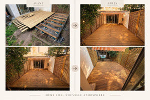 Photo de galerie - Pose de parquet - Revêtement de sol