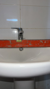 Photo de galerie - Installation d’un lavabo 