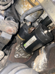 Photo de galerie - Remplacement démarreur 