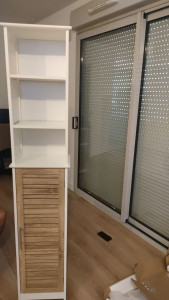 Photo de galerie - Montage meuble SDB 