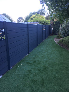 Photo de galerie - Clôture en composite 