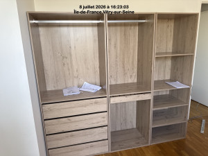 Photo de galerie - Montage dressing 
